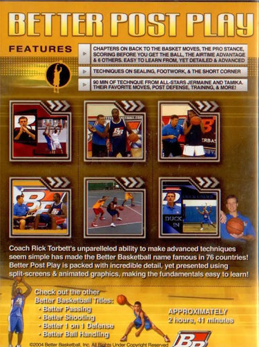 (Rental)-Better Post Play Rick Torbett
